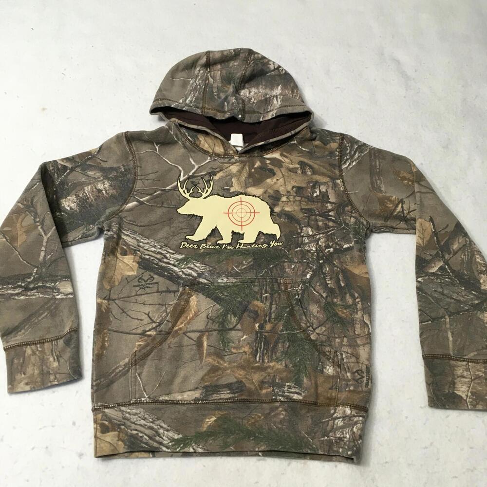 hunting Ranger Sweatshirt Large Long Sleeve Crew Neck Pullover Sweater